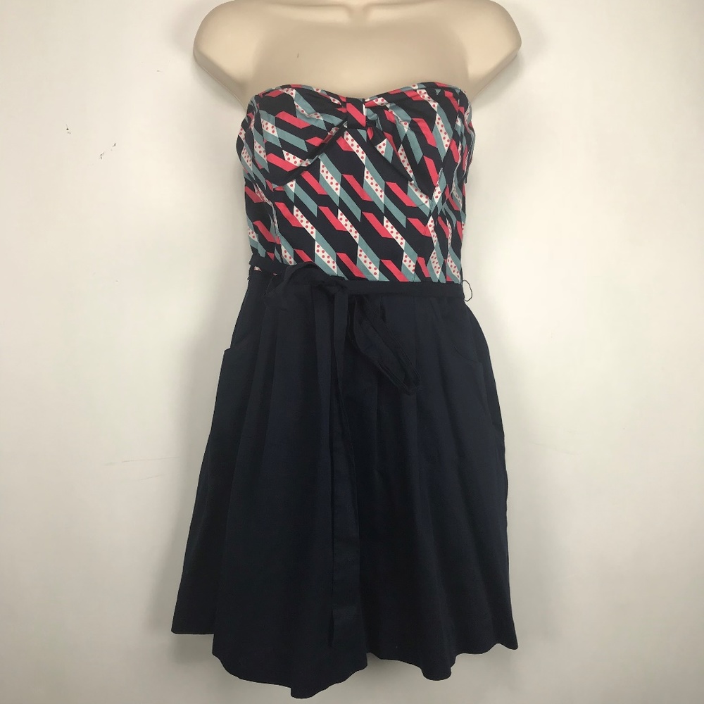 Strapless Anthropologie Maeve Dress sz 6 NWOT
